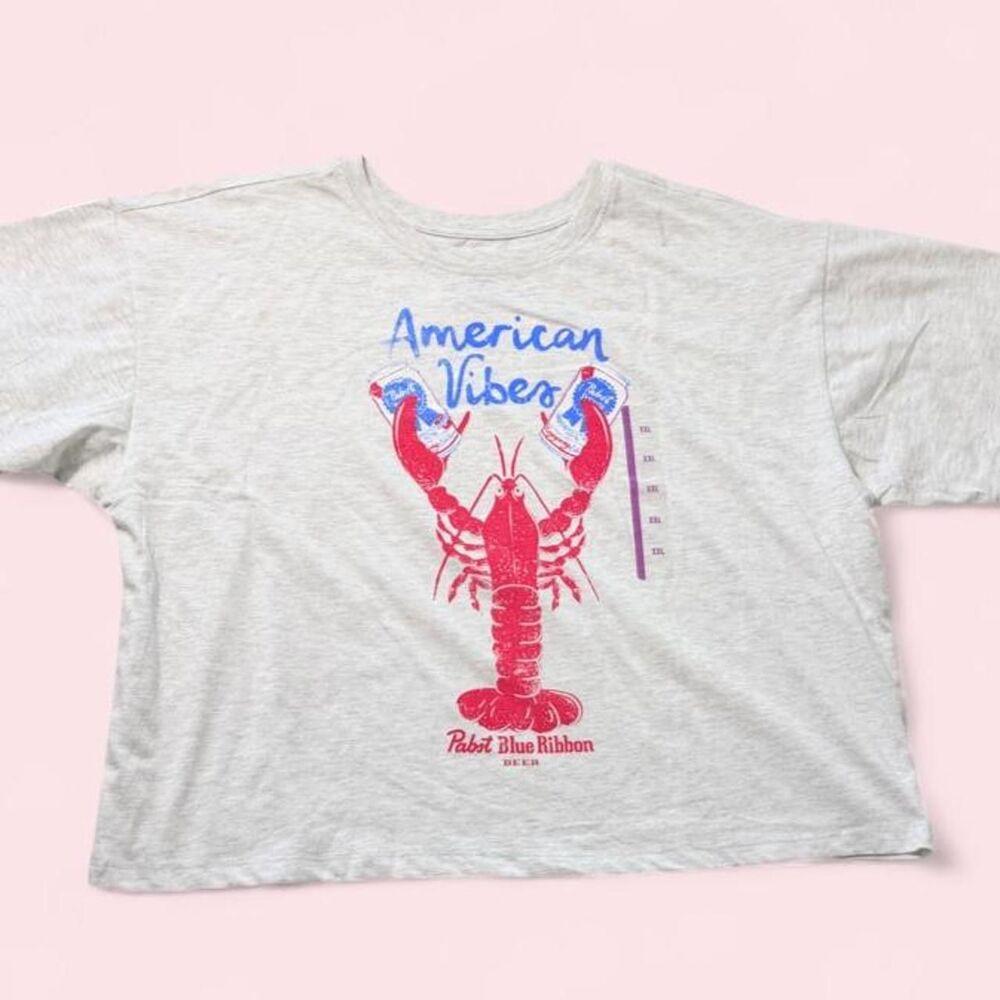 PBR American Vibes Lobster T-shirt